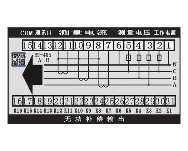 ZRKWNLC-1200低壓濾波補(bǔ)償測(cè)控儀
